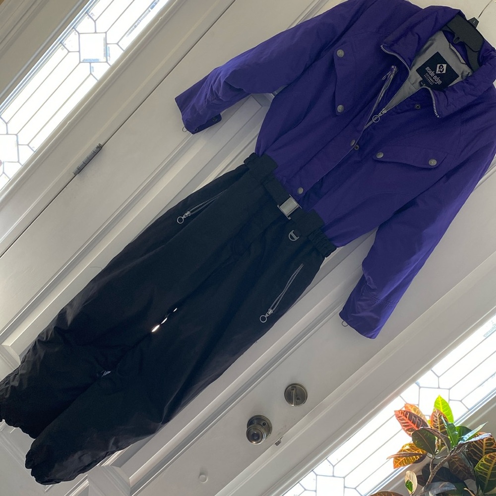 Vintage INSIDE EDGES ski /snowboarding women suit